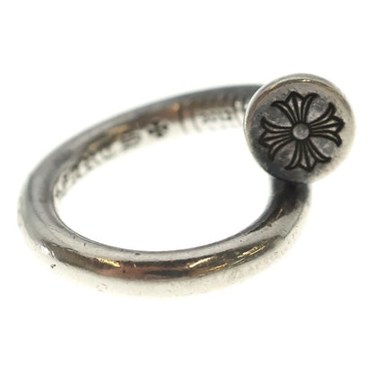 Chrome Hearts Nail Flat Ring Silver — view 3