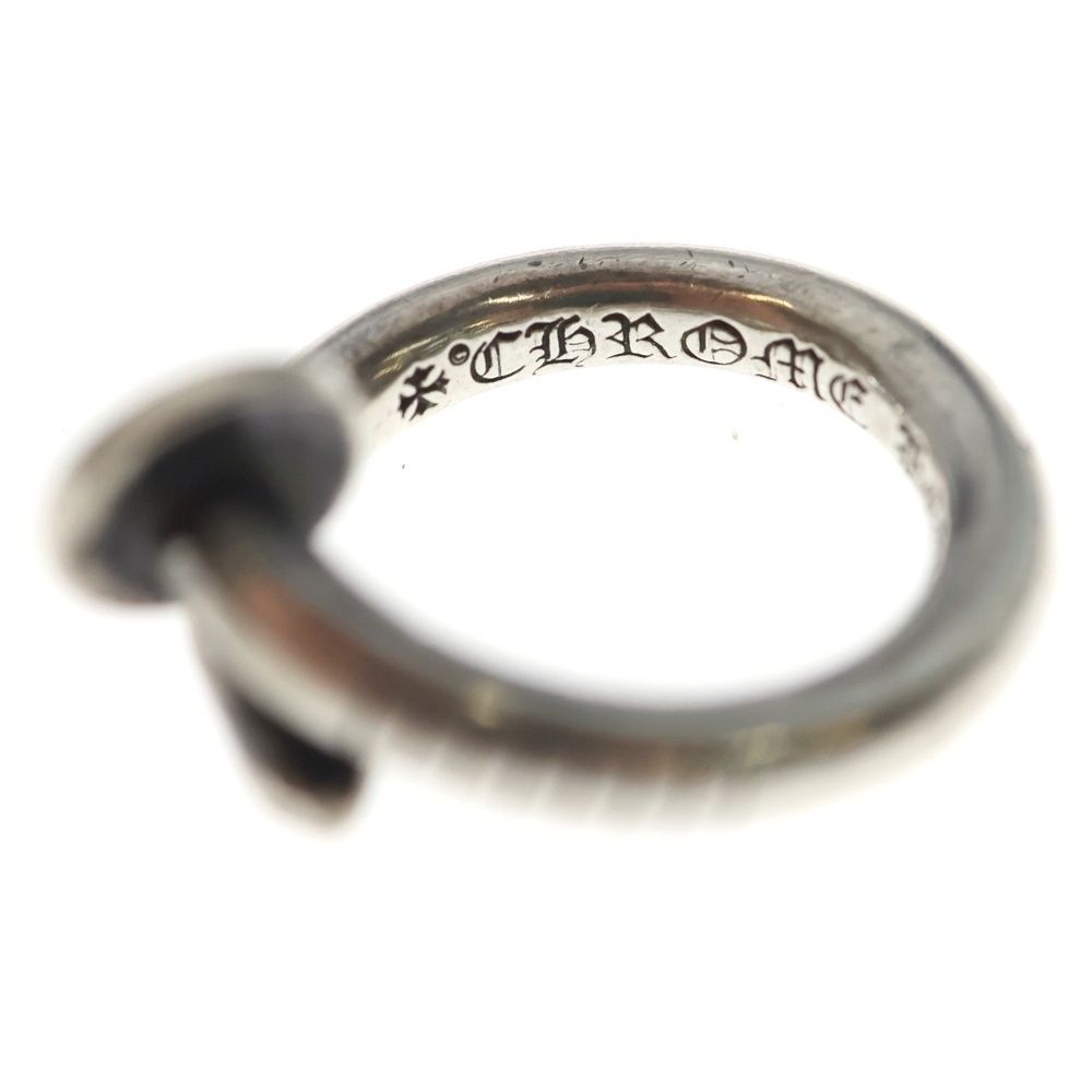 Chrome Hearts Nail Flat Ring Silver — view 5