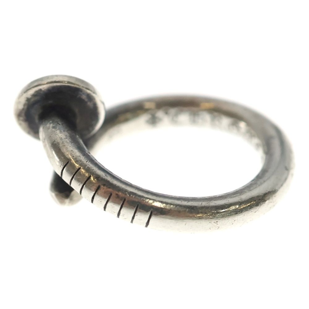 Chrome Hearts Nail Flat Ring Silver — view 4
