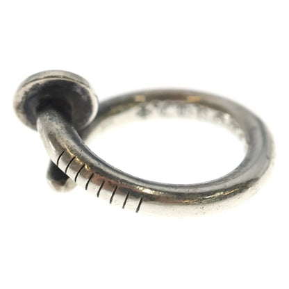 Chrome Hearts Nail Flat Ring Silver — view 4
