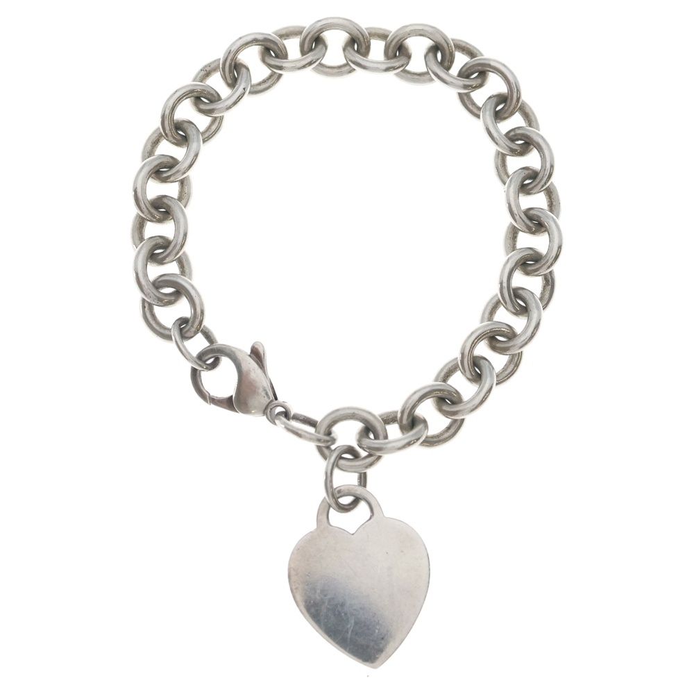 Tiffany & Co Return to Heart Chain Bracelet Silver