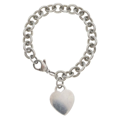 Tiffany & Co Return to Heart Chain Bracelet Silver