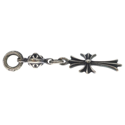 Chrome Hearts Tny CH Crs 1 Ball Tiny CH Cross Charm Pendant Top Silver — view 4