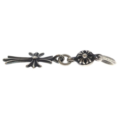 Chrome Hearts Tny CH Crs 1 Ball Tiny CH Cross Charm Pendant Top Silver — view 3