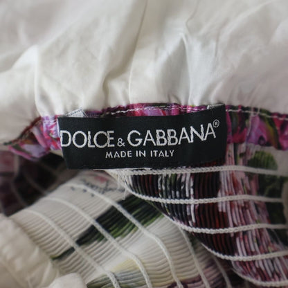 Dolce & Gabbana Flower Print Long Dress Multicolor — view 8