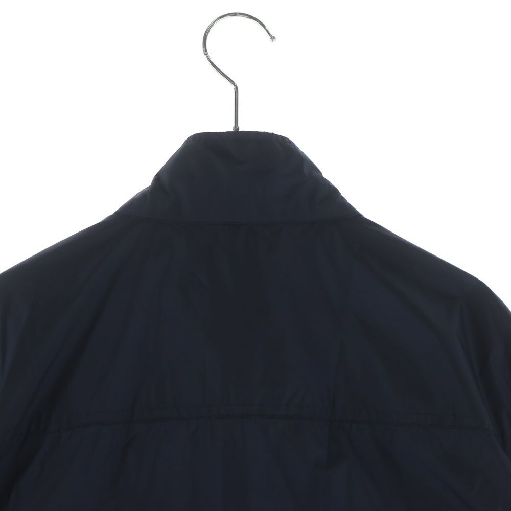 Moncler Wimereux Nylon Jacket Zip Up Front Logo Navy — view 4
