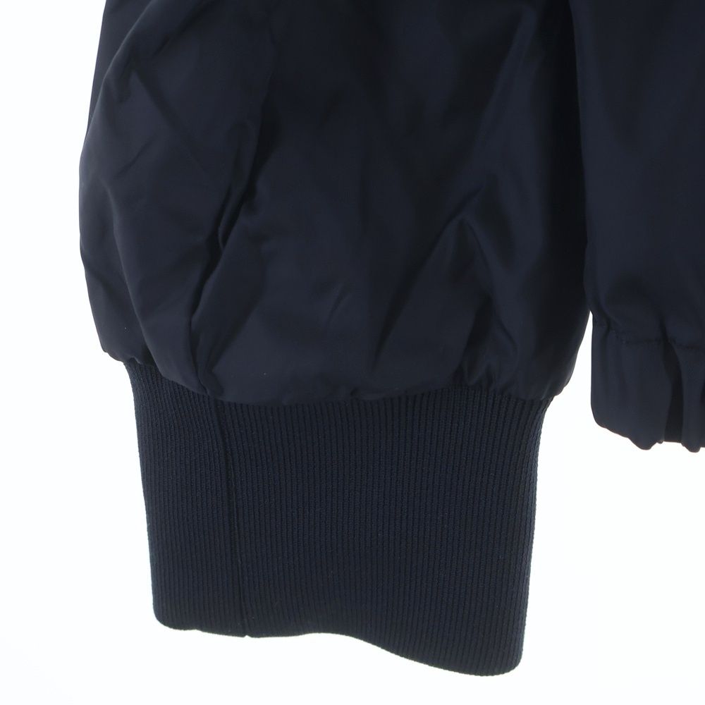 Moncler Wimereux Nylon Jacket Zip Up Front Logo Navy — view 5