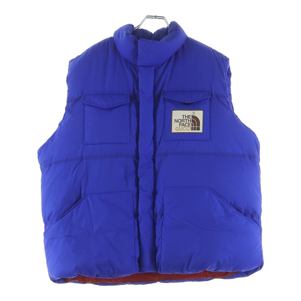 Gucci the North Face Down Vest the Jacket Blue