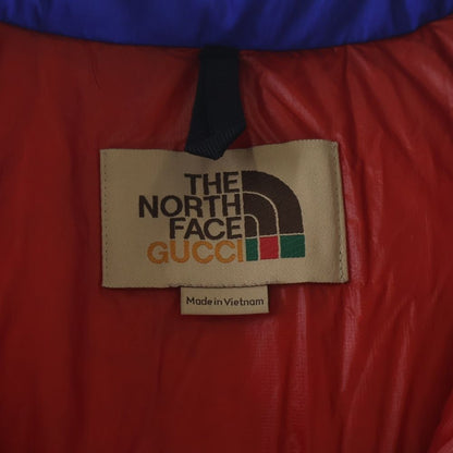 Gucci the North Face Down Vest the Jacket Blue — view 6