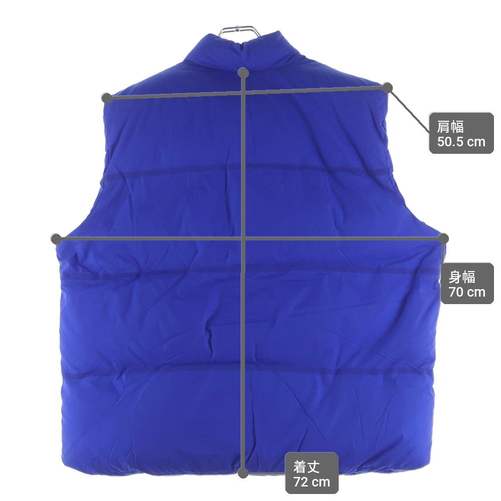 Gucci the North Face Down Vest the Jacket Blue — view 9