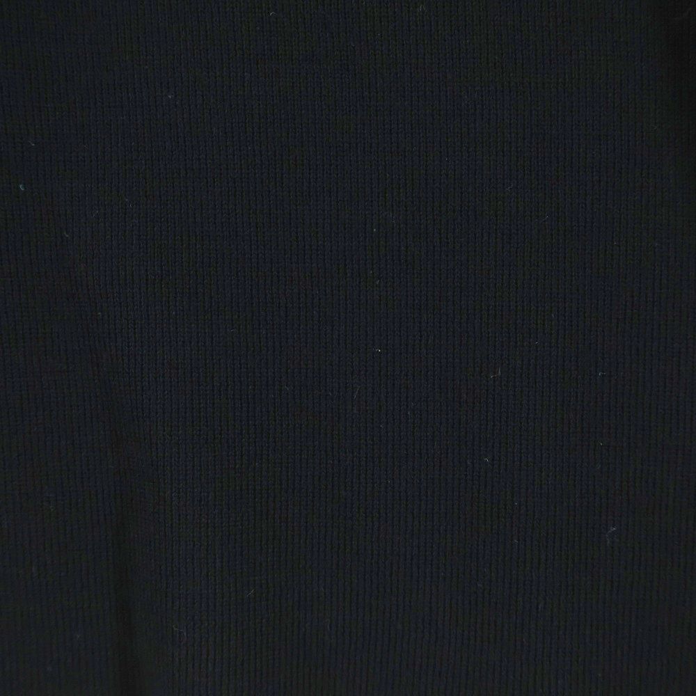 Hermes Soie Decadree Wool Silk Print Turtleneck Knit Sweater Black — view 6