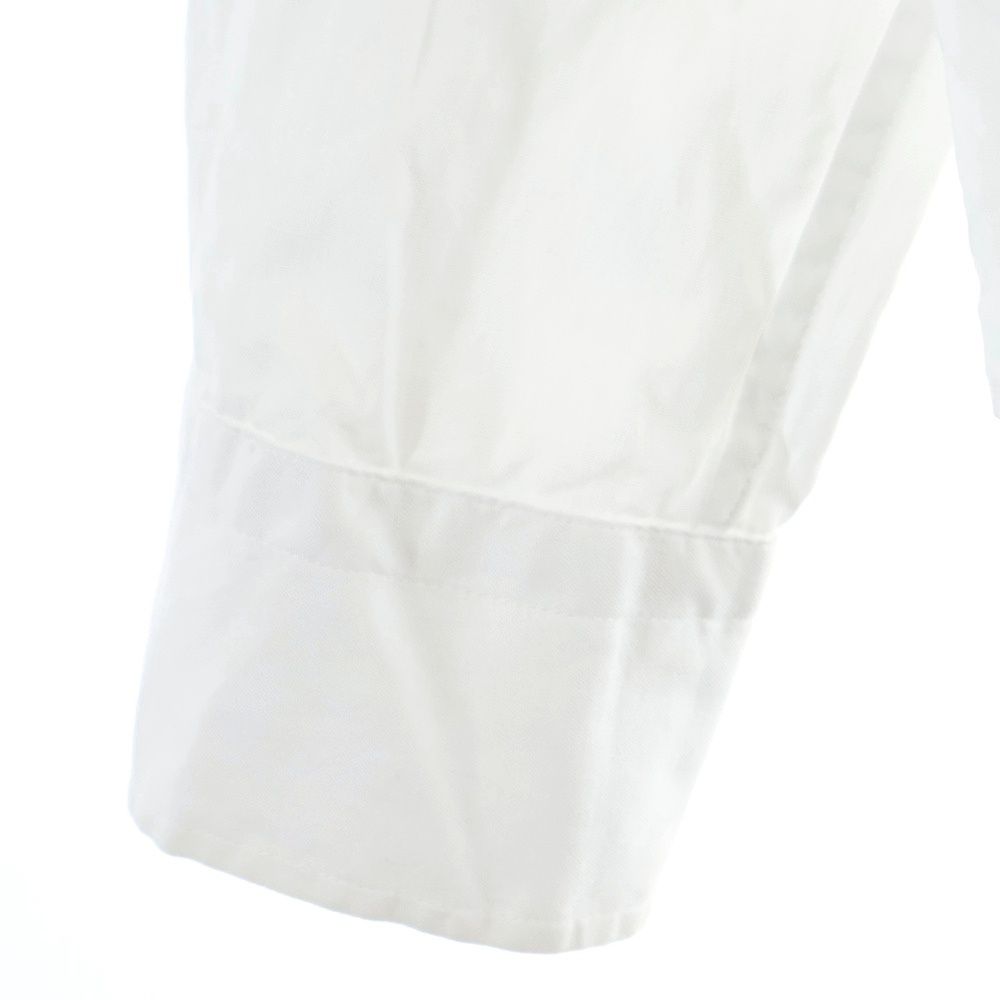 Louis Vuitton LV Logo Embroidery Button Long Sleeve Shirt White MM Jxu — view 5