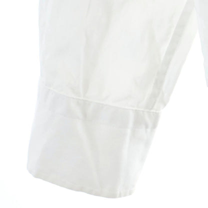 Louis Vuitton LV Logo Embroidery Button Long Sleeve Shirt White MM Jxu — view 5
