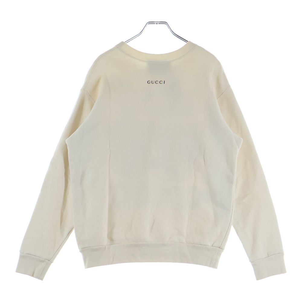 Gucci Elisir of Love Front Taiga Print Sequin Decoration Crew Neck Long Sleeve — view 2