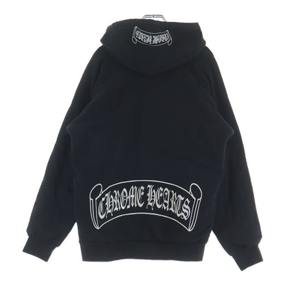 Chrome Hearts Vintage Sweatshirt HD Scroll Label Print Lining Thermal Pullover
