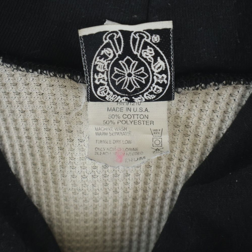 Chrome Hearts Vintage Sweatshirt HD Scroll Label Print Lining Thermal Pullover — view 8
