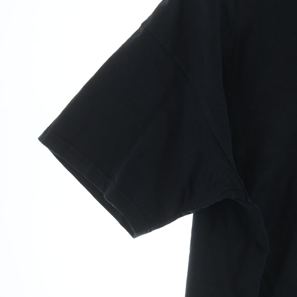 Balenciaga Sinners Tee Oversize Cotton Short Sleeve T-Shirt Black — view 5