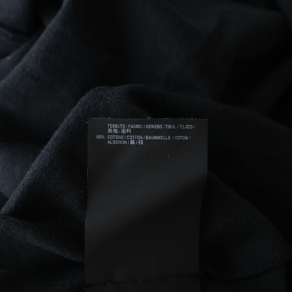 Balenciaga Sinners Tee Oversize Cotton Short Sleeve T-Shirt Black — view 7