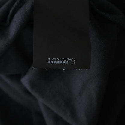 Balenciaga Sinners Tee Oversize Cotton Short Sleeve T-Shirt Black — view 8