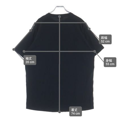 Balenciaga Sinners Tee Oversize Cotton Short Sleeve T-Shirt Black — view 9