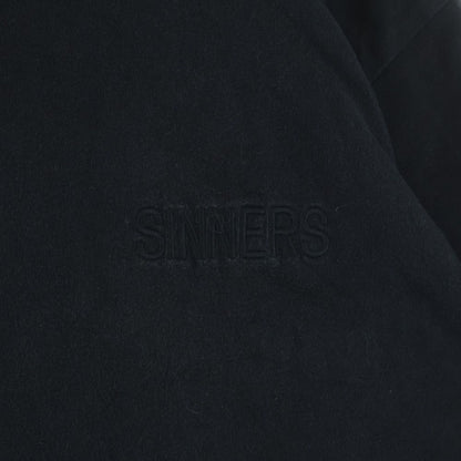 Balenciaga Sinners Tee Oversize Cotton Short Sleeve T-Shirt Black — view 4