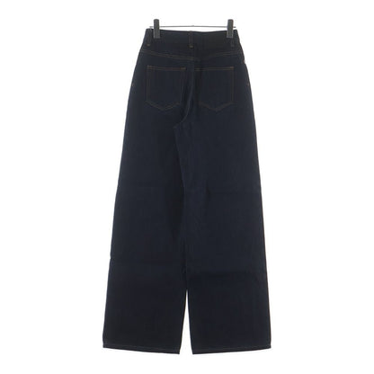 Loewe High Waist Wide Denim Pants Indigo — view 2