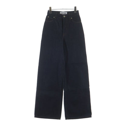 Loewe High Waist Wide Denim Pants Indigo