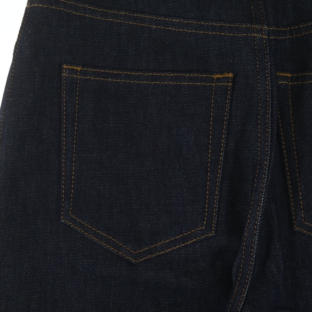 Loewe High Waist Wide Denim Pants Indigo — view 5
