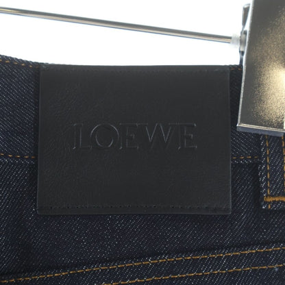 Loewe High Waist Wide Denim Pants Indigo — view 6