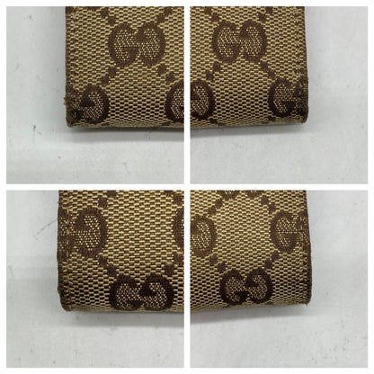 Gucci Wallet Bifold Hook Abbey GG Canvas Card Billfold — view 4