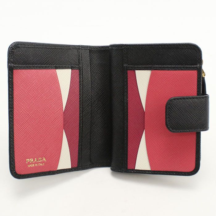 Prada Saffiano Bifold Wallet Leather — view 3