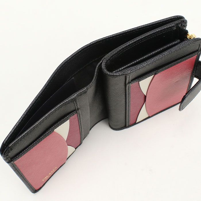 Prada Saffiano Bifold Wallet Leather — view 4
