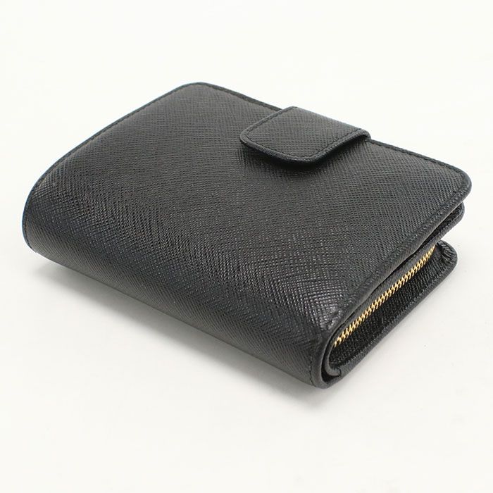 Prada Saffiano Bifold Wallet Leather — view 2