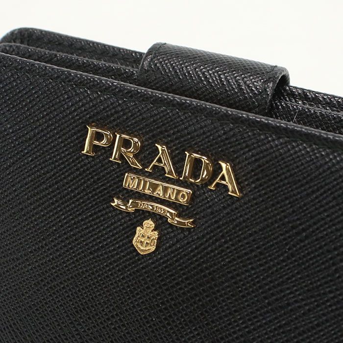Prada Saffiano Bifold Wallet Leather — view 5