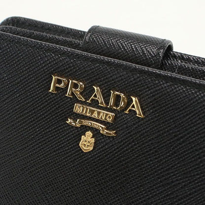 Prada Saffiano Bifold Wallet Leather — view 5