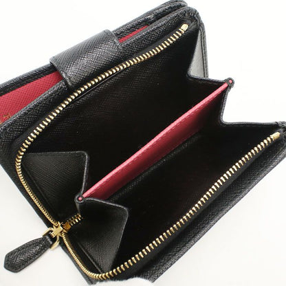 Prada Saffiano Bifold Wallet Leather — view 6