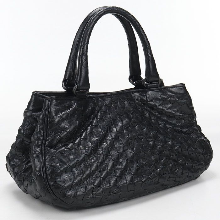 Bottega Veneta Intrecciato Handbag Leather
