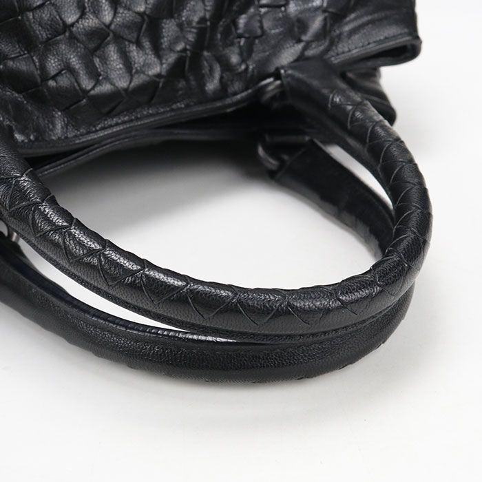 Bottega Veneta Intrecciato Handbag Leather — view 8