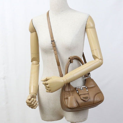 Prada 2-Way Moon Handbag Nappa Leather — view 7