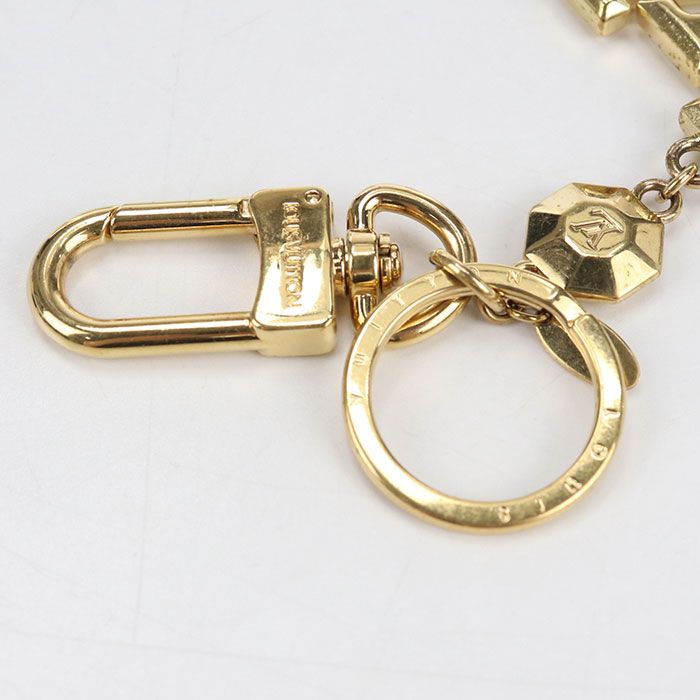 Louis Vuitton Key Holder LV Facet Key Ring Metal — view 3