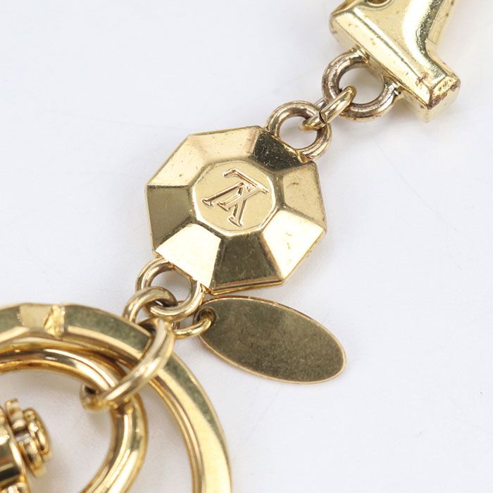 Louis Vuitton Key Holder LV Facet Key Ring Metal — view 6