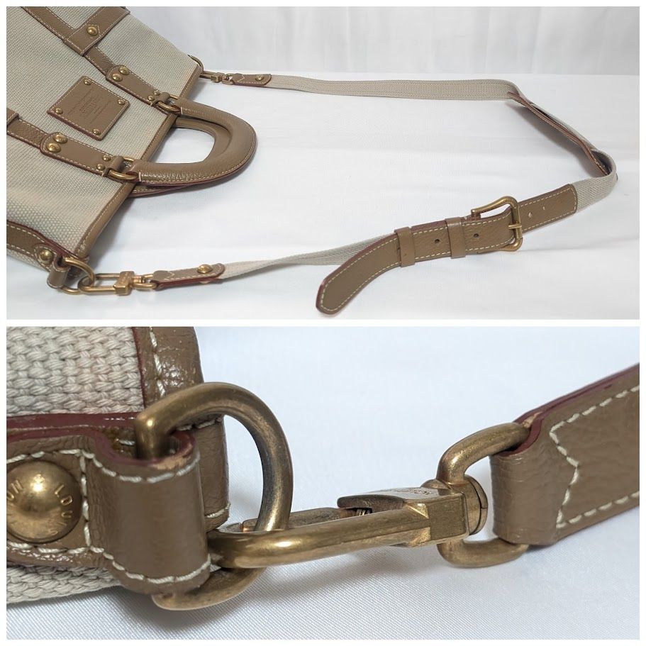 Louis Vuitton Antigua Pore Plume GM 2-Way Tote Shoulder Bag — view 9