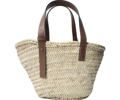 Loewe Basket Bag Handbag Tan — view 5
