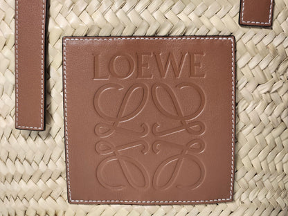 Loewe Basket Bag Handbag Tan — view 3