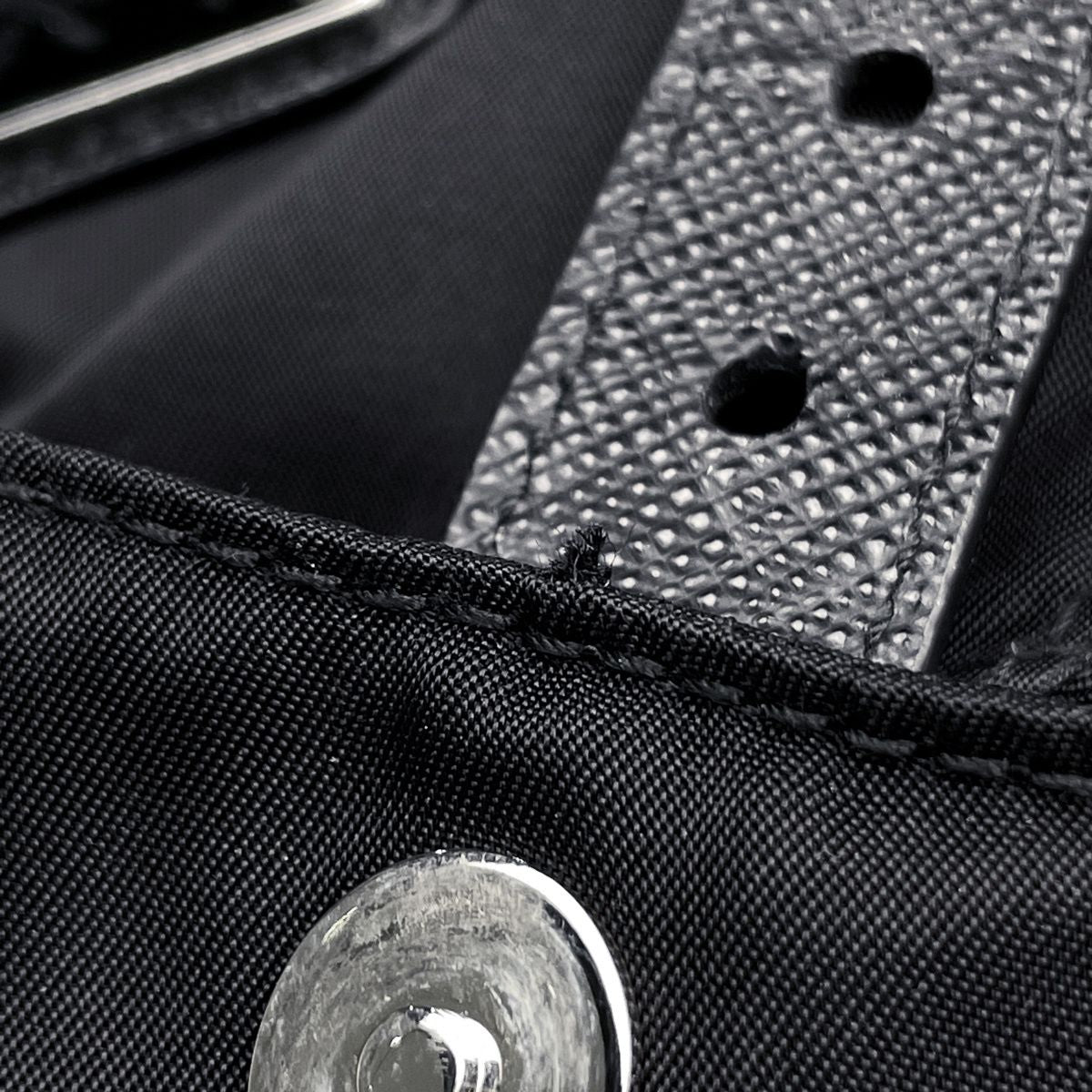 Prada Nylon Backpack Black — view 8