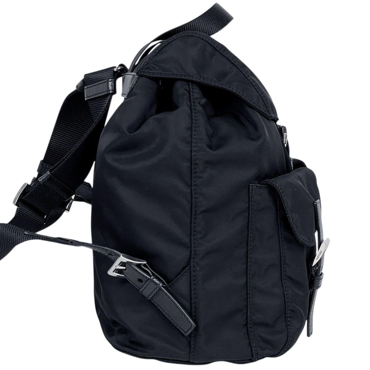 Prada Nylon Backpack Black — view 4