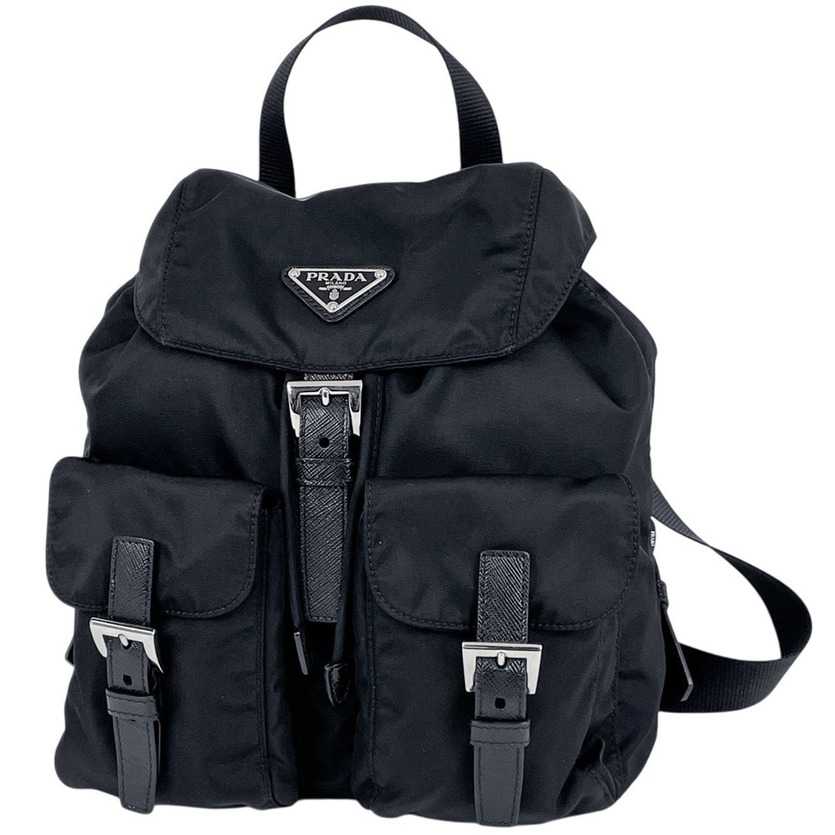 Prada Nylon Backpack Black