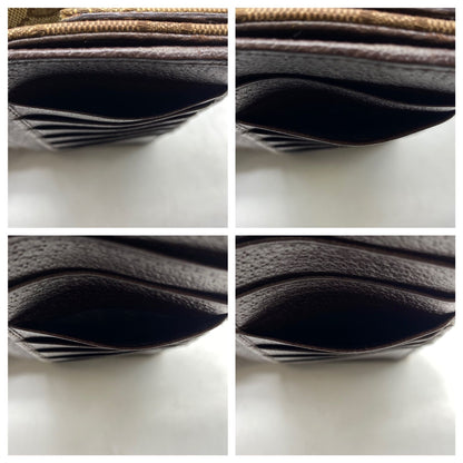 Gucci Wallet Bifold Hook Abbey GG Canvas Card Billfold — view 5