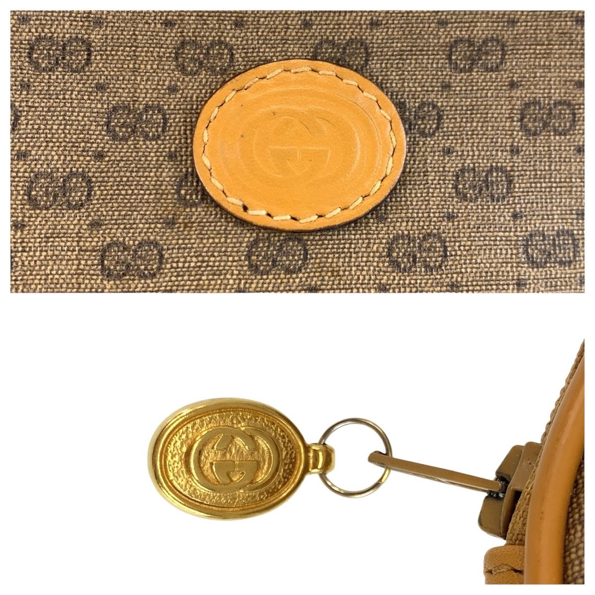 Gucci Vintage Micro GG Interlocking Supreme Canvas 039 58 Pouch Makeup — view 4