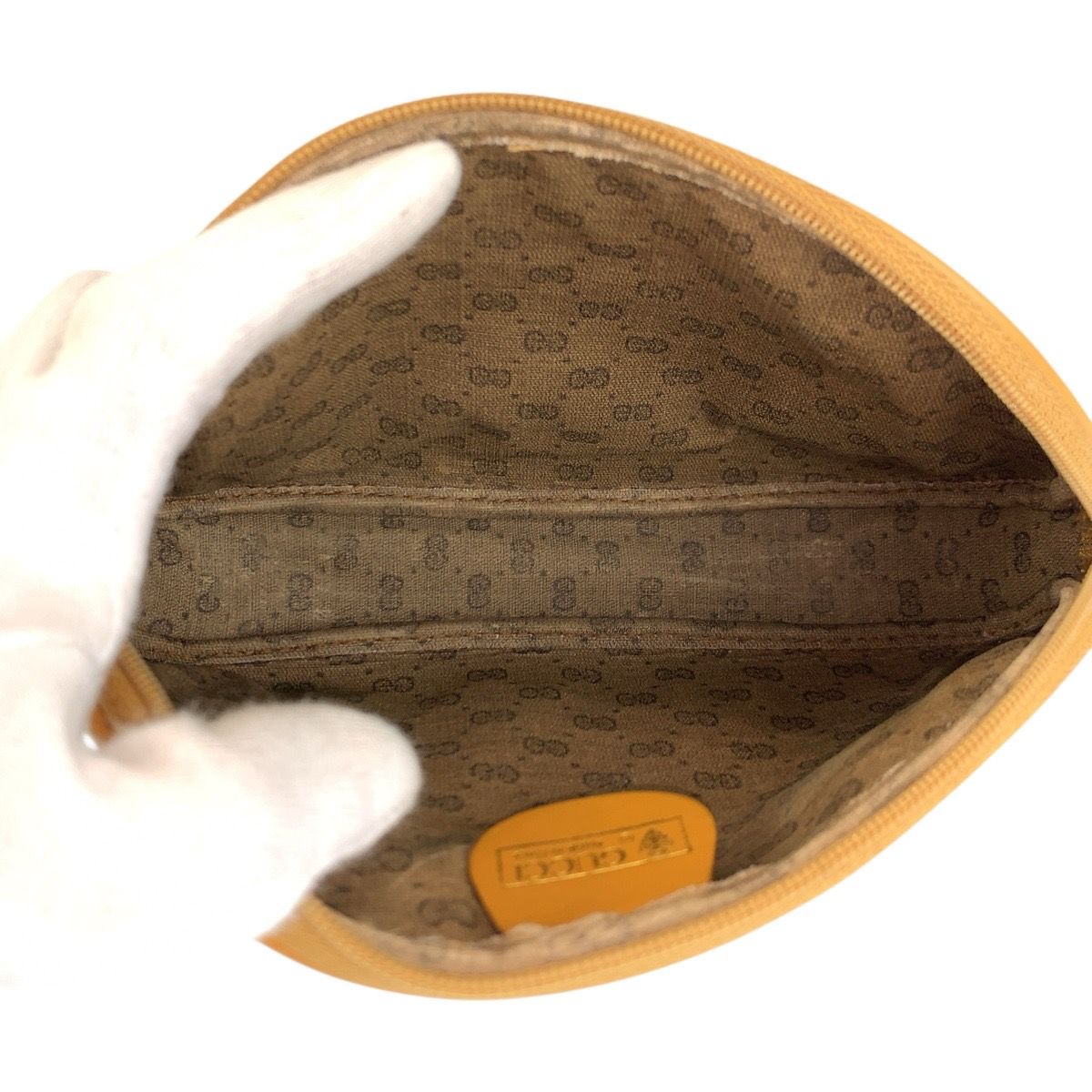 Gucci Vintage Micro GG Interlocking Supreme Canvas 039 58 Pouch Makeup — view 8